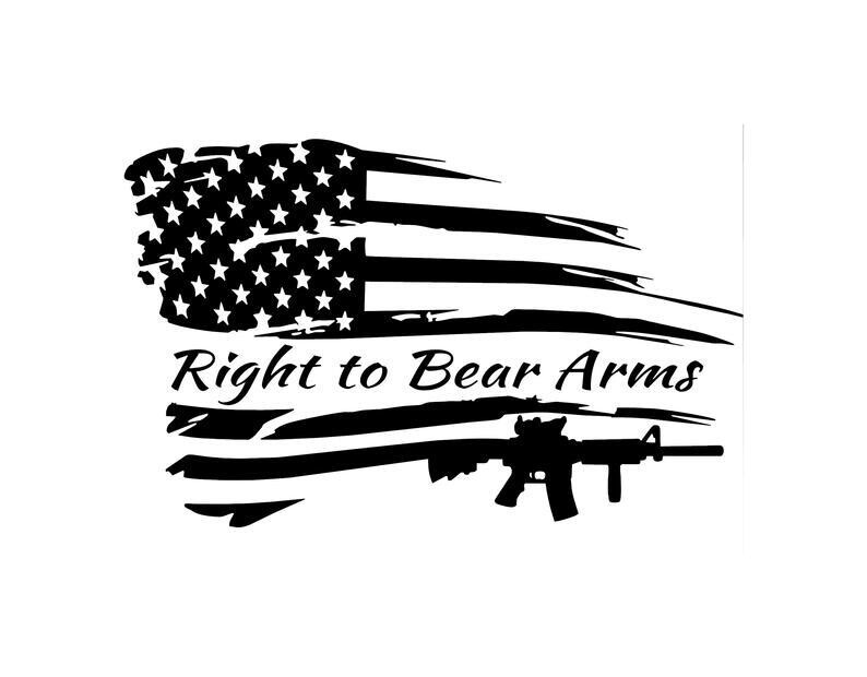 Right to Bear Arms Decal