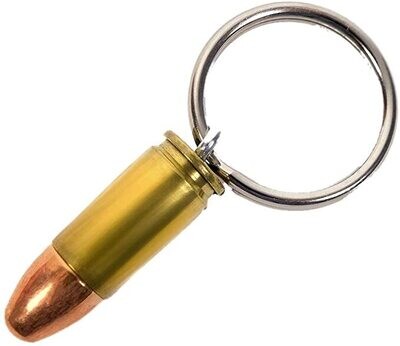 Keychain 9mm Bullet