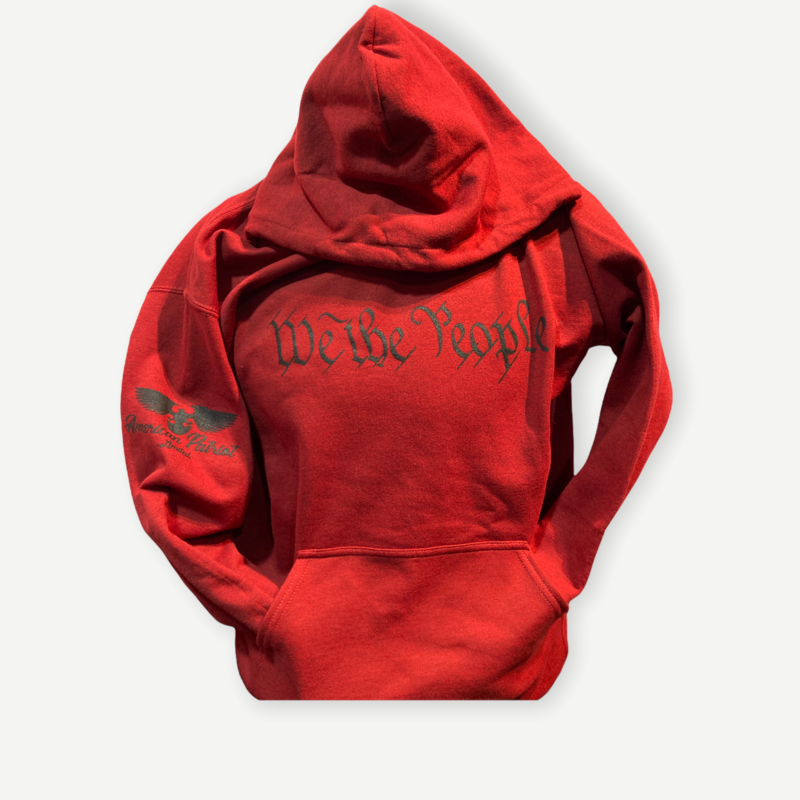   We The People Red Hoodie