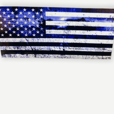 AP Blue U.S. Flag Sticker
