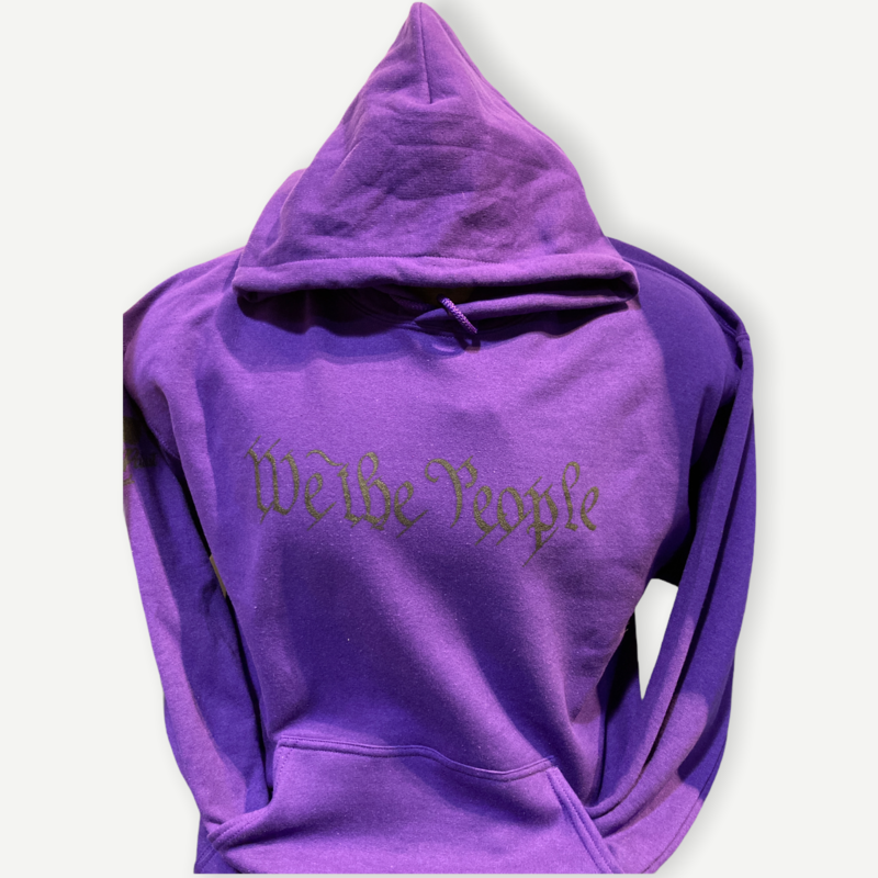 We The People Purple Hoodie We The People Purple Hoodie