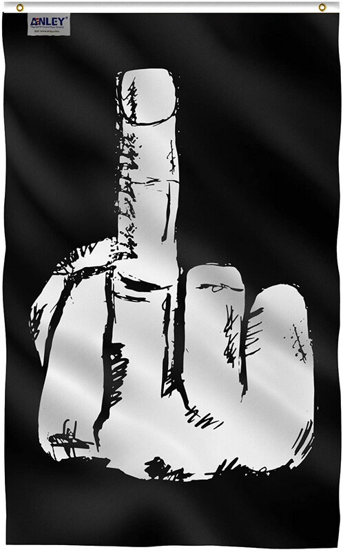 Flags 3X5 Middle Finger