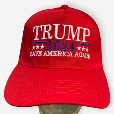 Hats Trump 2024 Red Save America Again