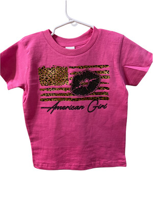 American Girl Youth S/S Pink 