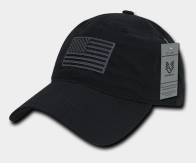 Relaxed Ripstop Cap, USA Flag