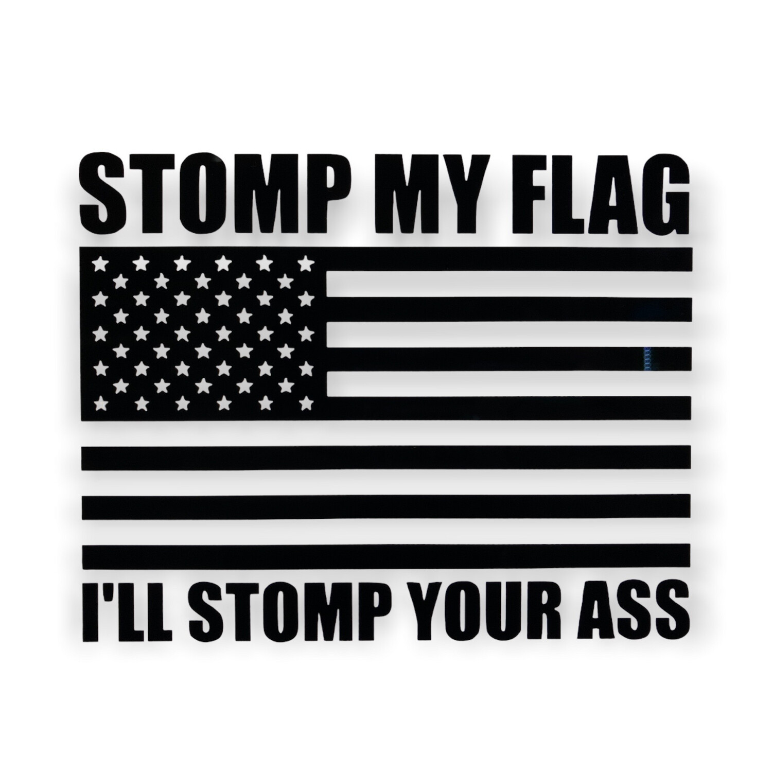AP Stomp My Flag Decal
