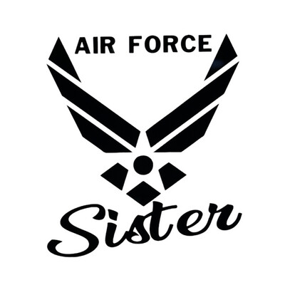 AP Air Force Sister Decal 