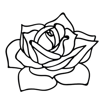 Rose Decal