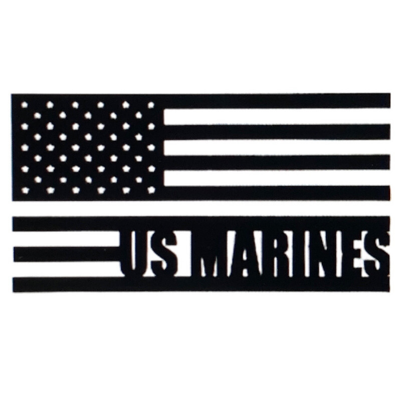 USMC Flag Decal