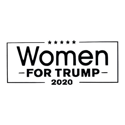 Women for Trump Decal