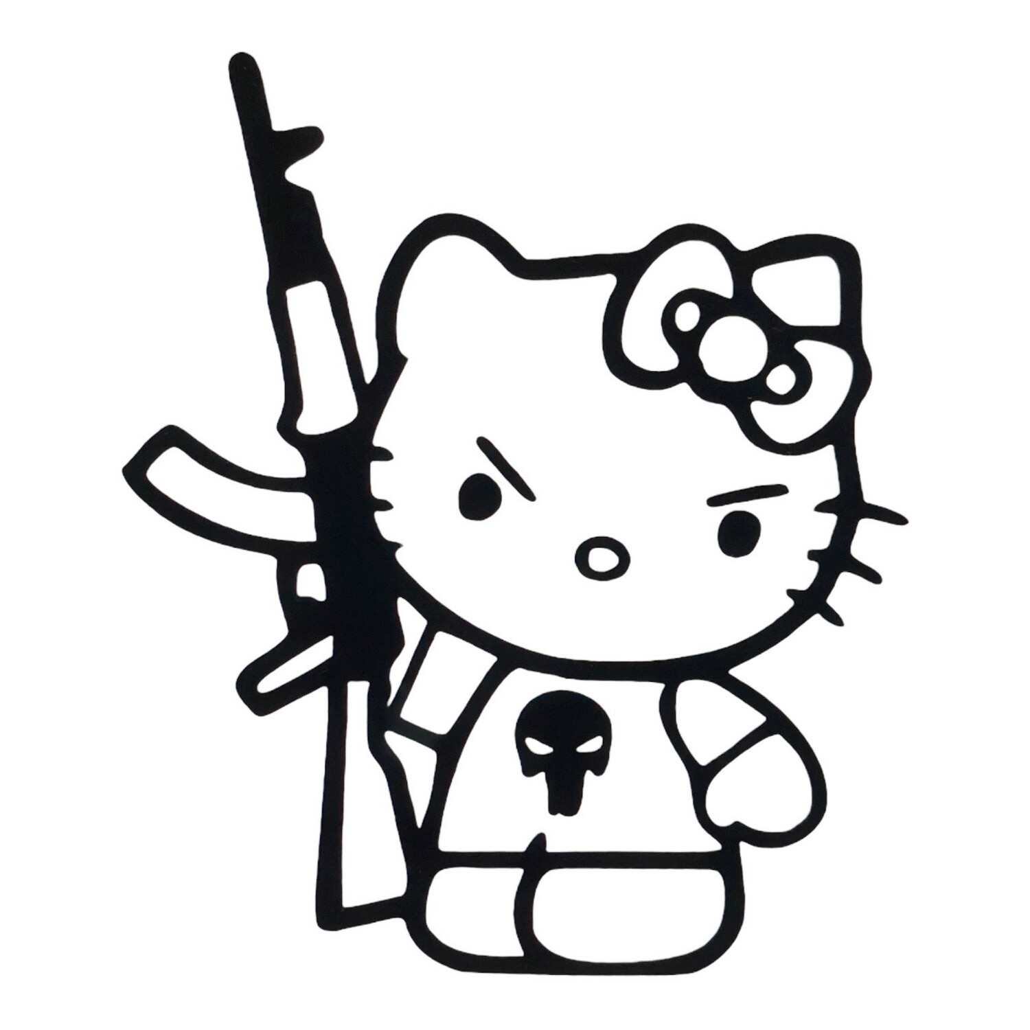 AP Kitty Punisher Decal