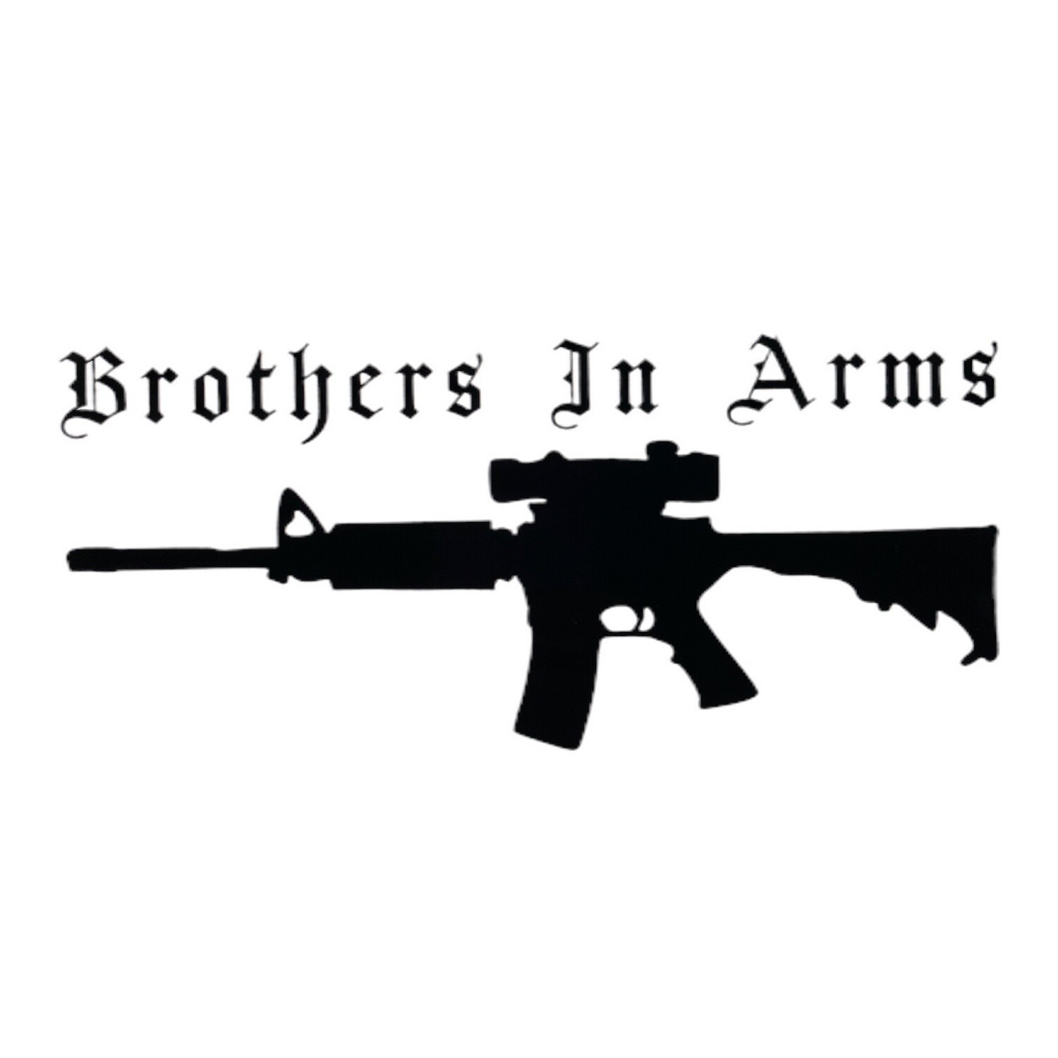 Brothers In Arms Small Decal
