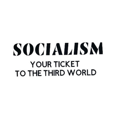Socialism Ticket Decal