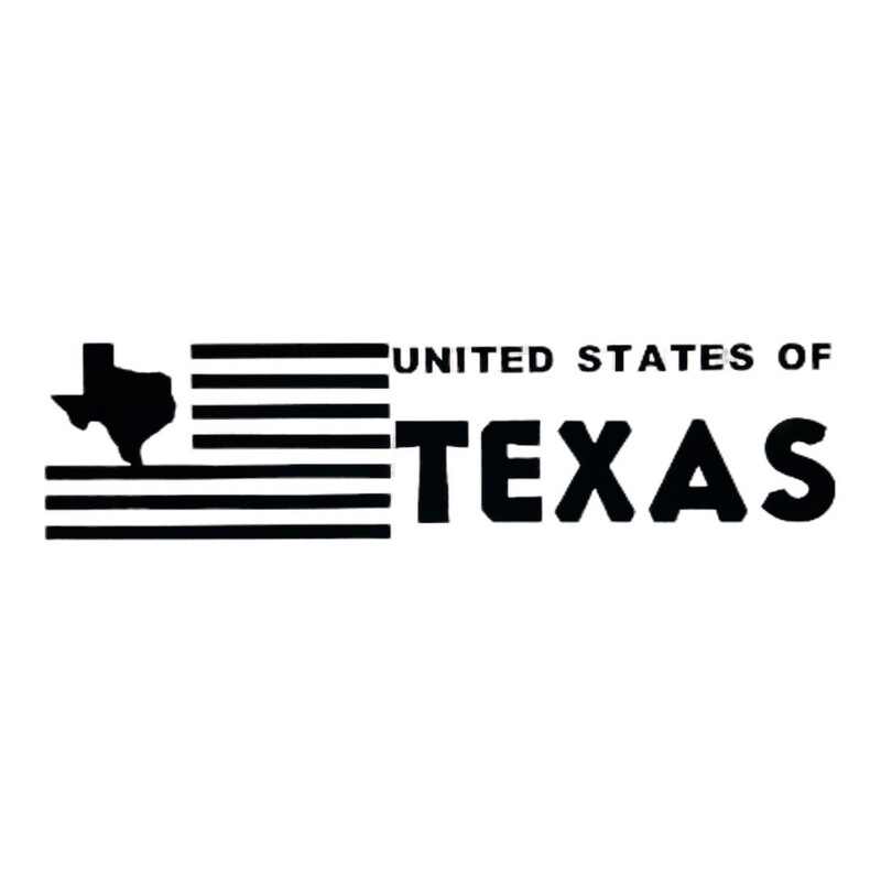 US of Texas Decal