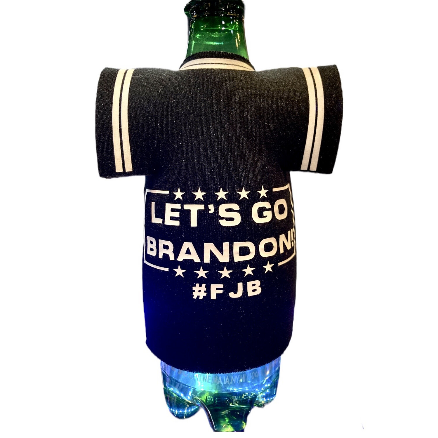 Jersey Koozie Let's Go Brandon