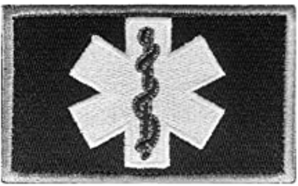 Medic Patches B&W
