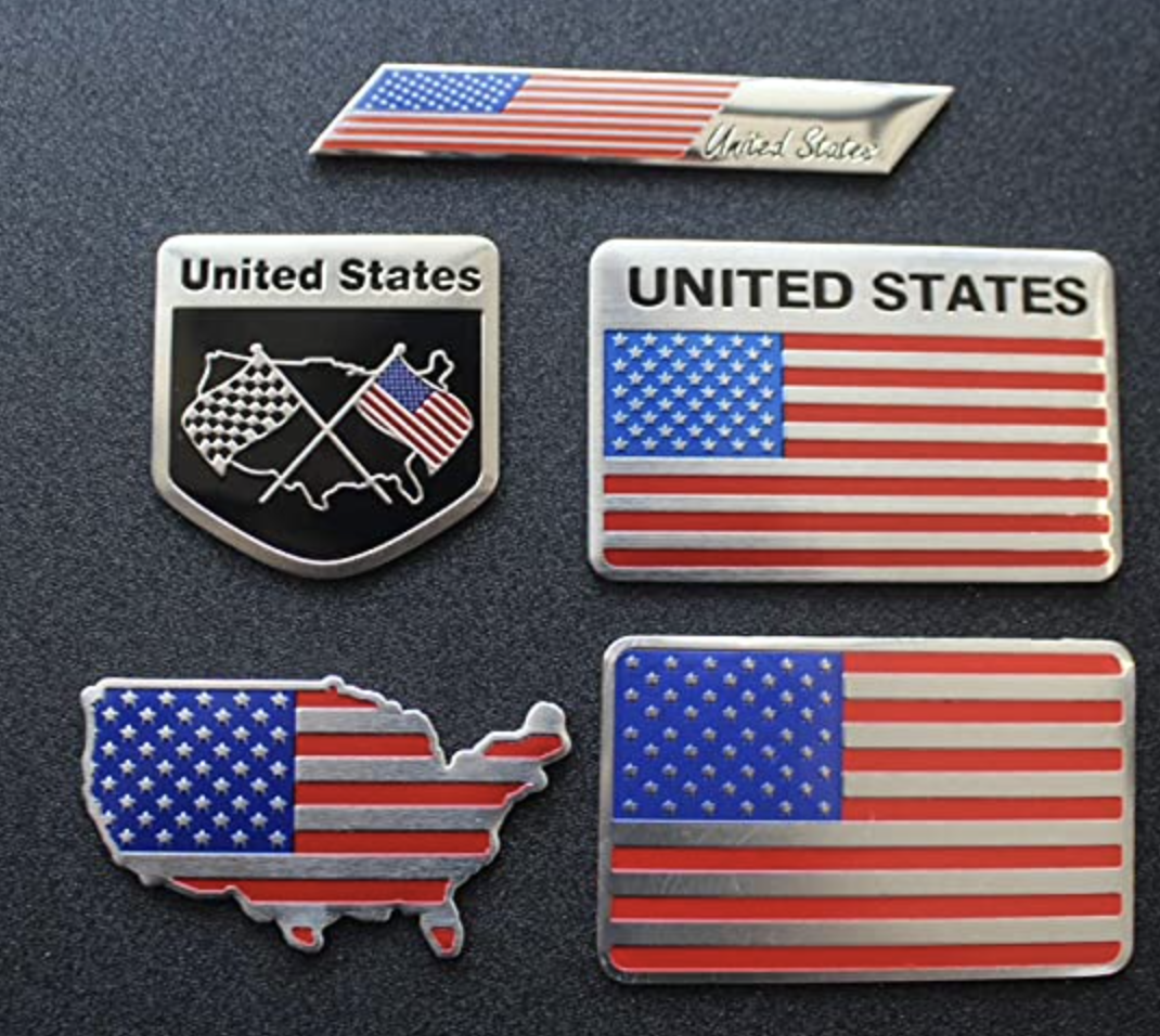 US Aluminum Decals