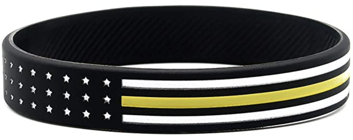 Yellow Line Silicon Bracelets