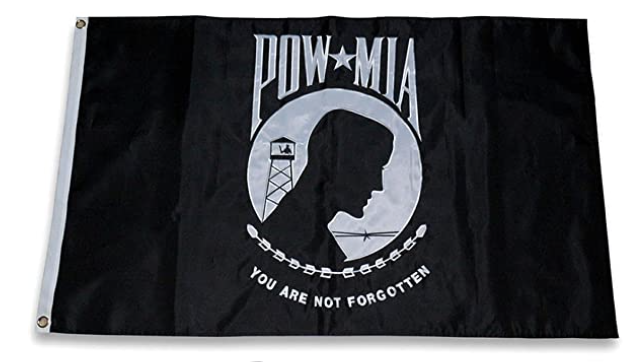 Flags 3X5 Specialty POW/MIA Embroidered