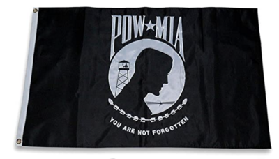 Flags 3X5 Speciality POW/MIA Embroidered