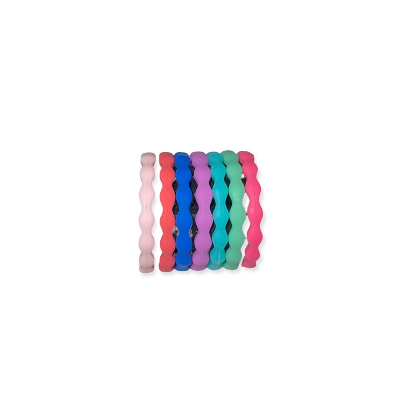 Stackable Silicon Rings