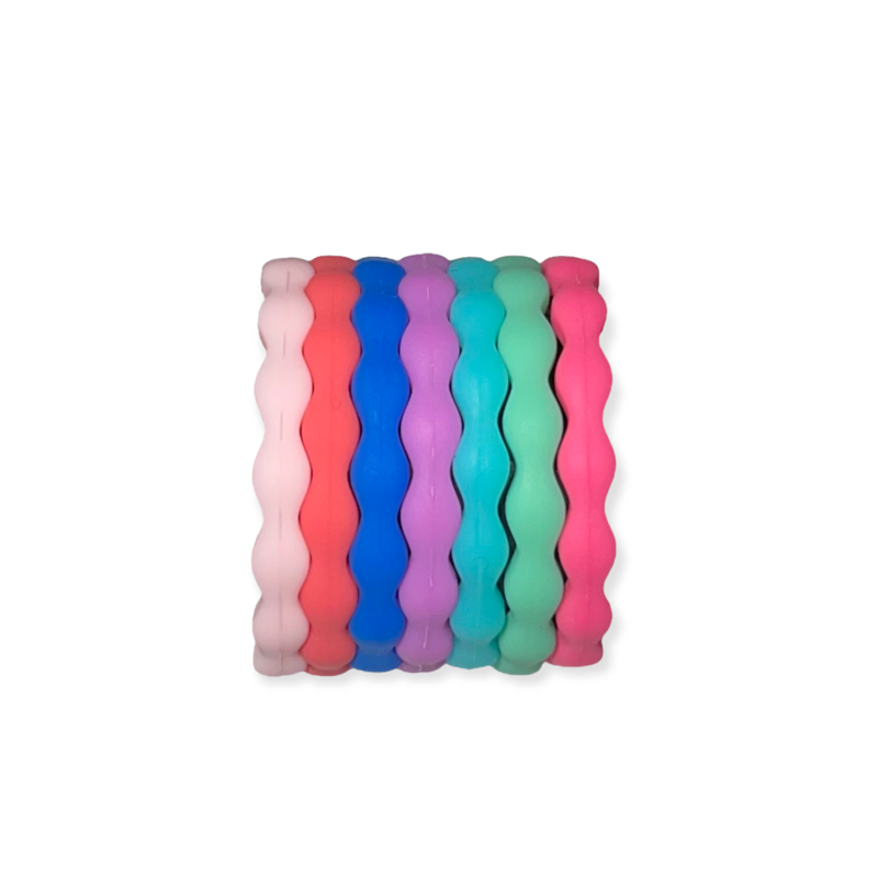 Stackable Silicon Rings