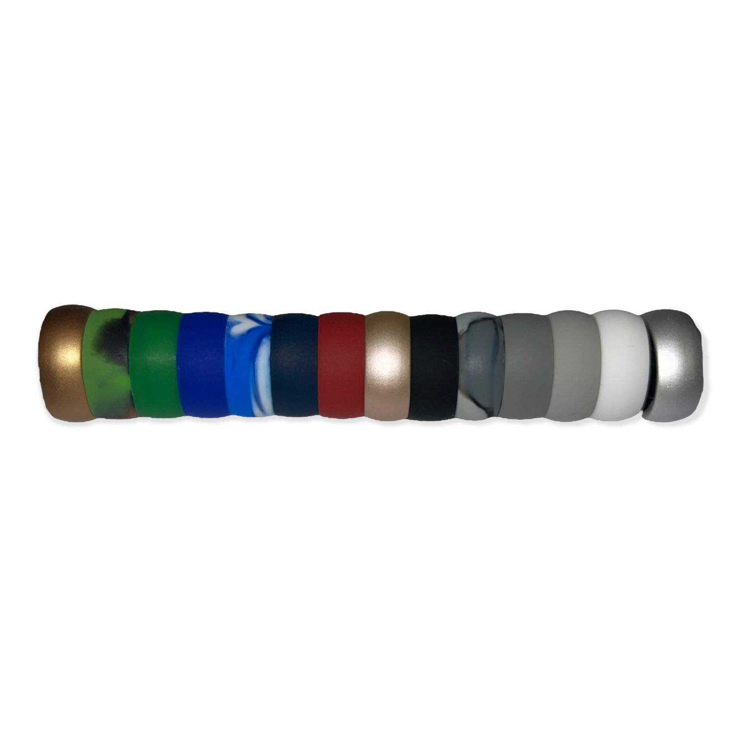 Thick Band Silicon Rings