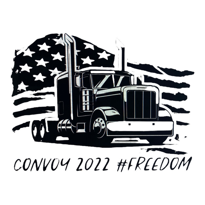 Truck Convoy DC Decal