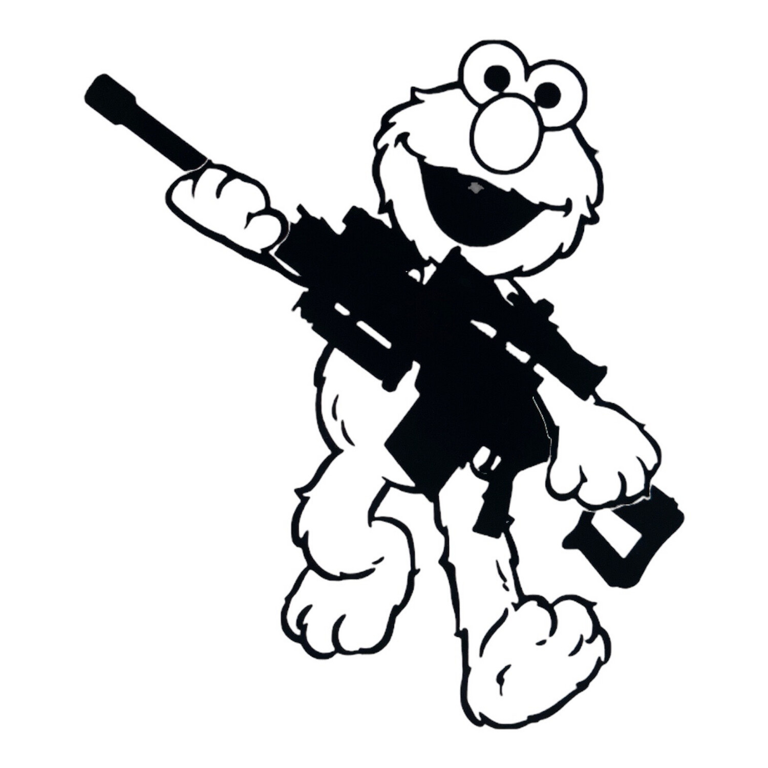 Elmo 50cal Decal5.7"