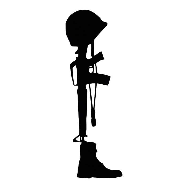 Soldier Memorial Small Decal