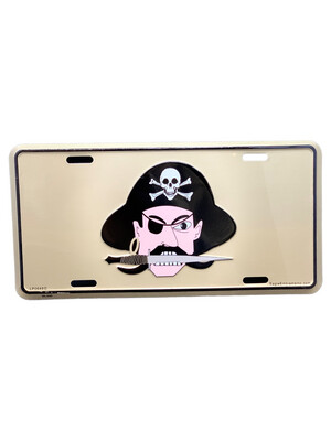 Pirate License Plate