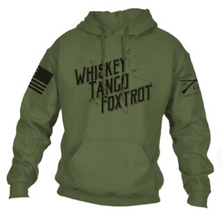 WTF Hoodie OD Green