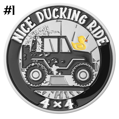 Duck Metal Car Badge / Emblem