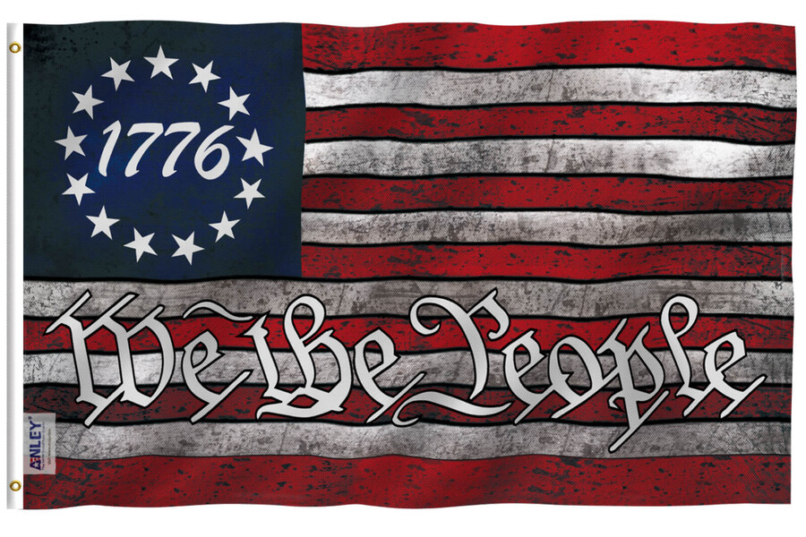 Flags 3X5 American We The People 1776 