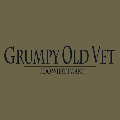 Grumpy Old Vet OD Green S/S