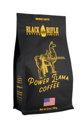 BRCC Power Llama Coffee Grounds 12oz