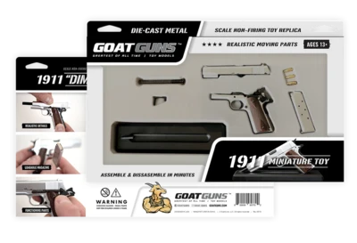 1911 "Dime" (Silver) Goat Gun