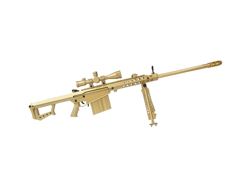 Barrett 82A1 "Chest Candy" (Gold) Goat Gun