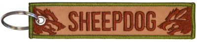 SHEEPDOG OD/Desert Keychain