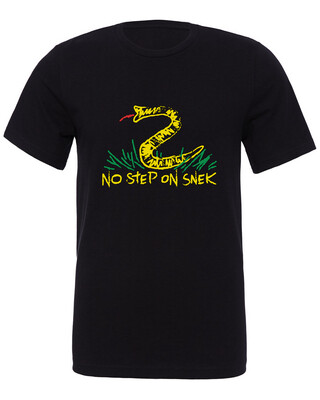 No Step on Snek Black S/S