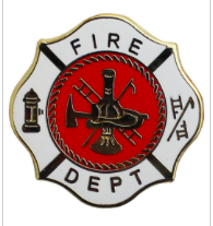 Fire Dept. Lapel Pin