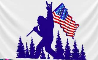Flags 3X5 Bigfoot W/ US Flag