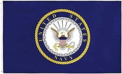 Flags 3X5 Navy Pendant