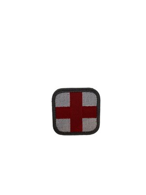 Medic Patches White/Red Cross