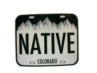 Native Colorado Sticker