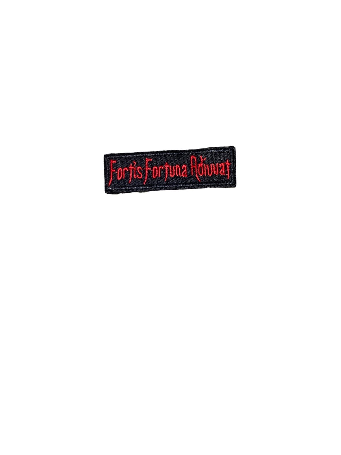 Patches Fortis Fortuna Adiuuat red/black 1