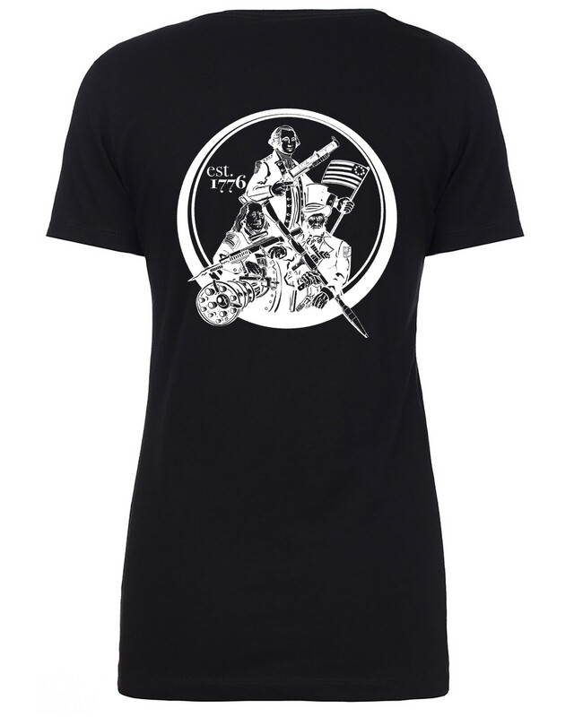 The Squad V Neck Black S/S