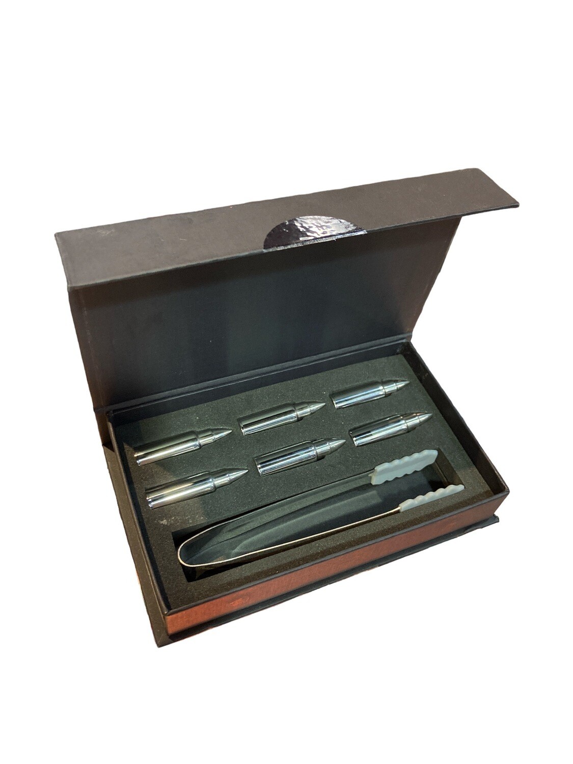 Whiskey Ice Bullets W/ Tongs