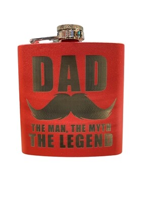 Dad The Legend 6oz Flask