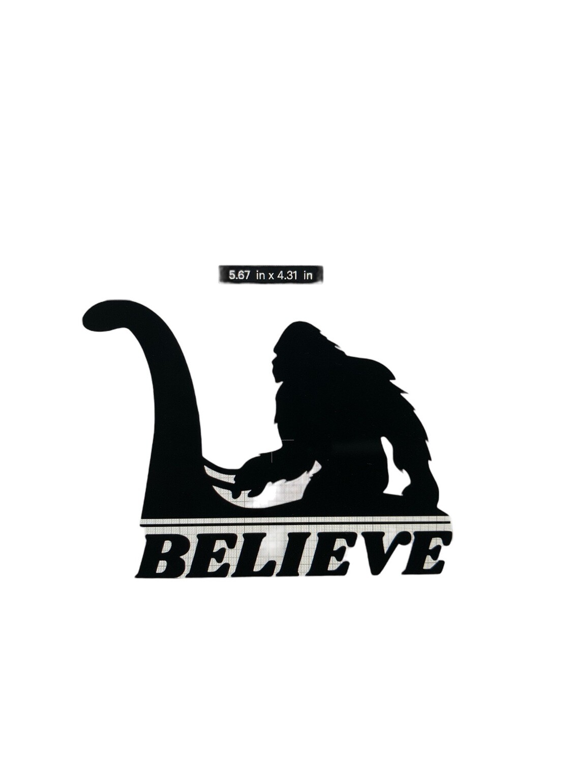 Bigfoot & Nessie Believe 6